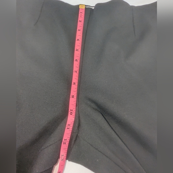 Coldwater Creek Classic Fit Black High Rise Straight Wide Leg Pants Size 16 - Picture 8 of 12